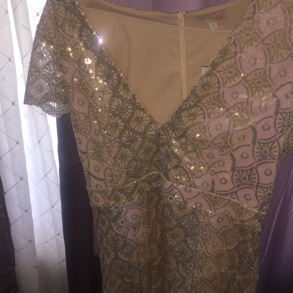 Glitter romper from bcbg